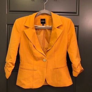 Mustard blazer
